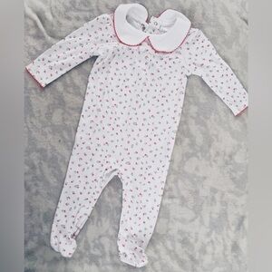Floral Onesie with Bow
